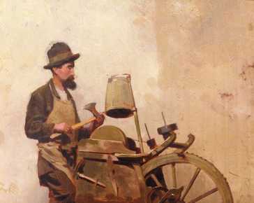 Faccioli Raffaele - The knife sharpener